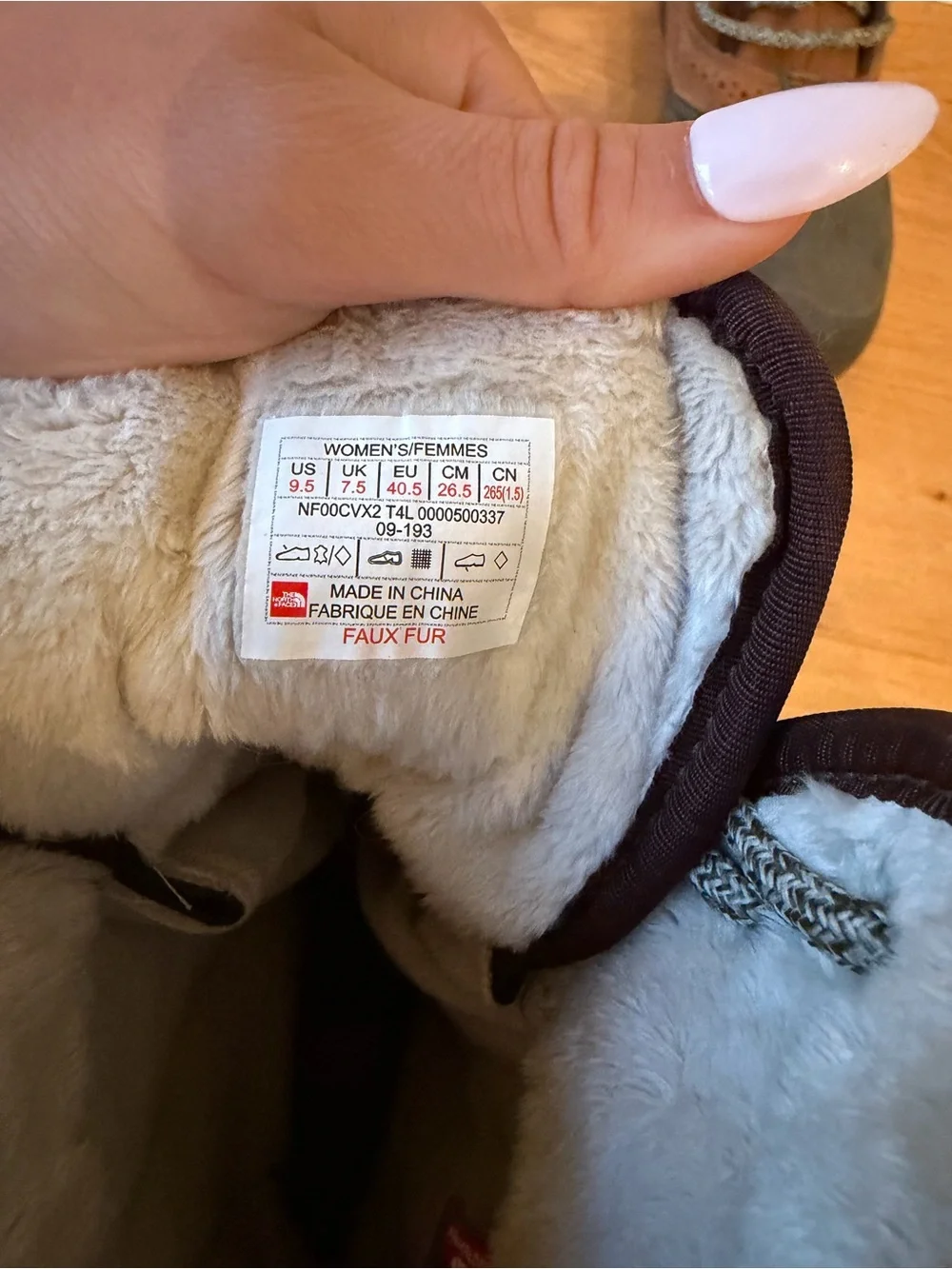 The North Face Brown and Black Lace-Up Women's Insulated Winter Boots